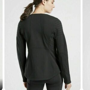 ATHLETA MOTO JACKET SIZE MEDIUM